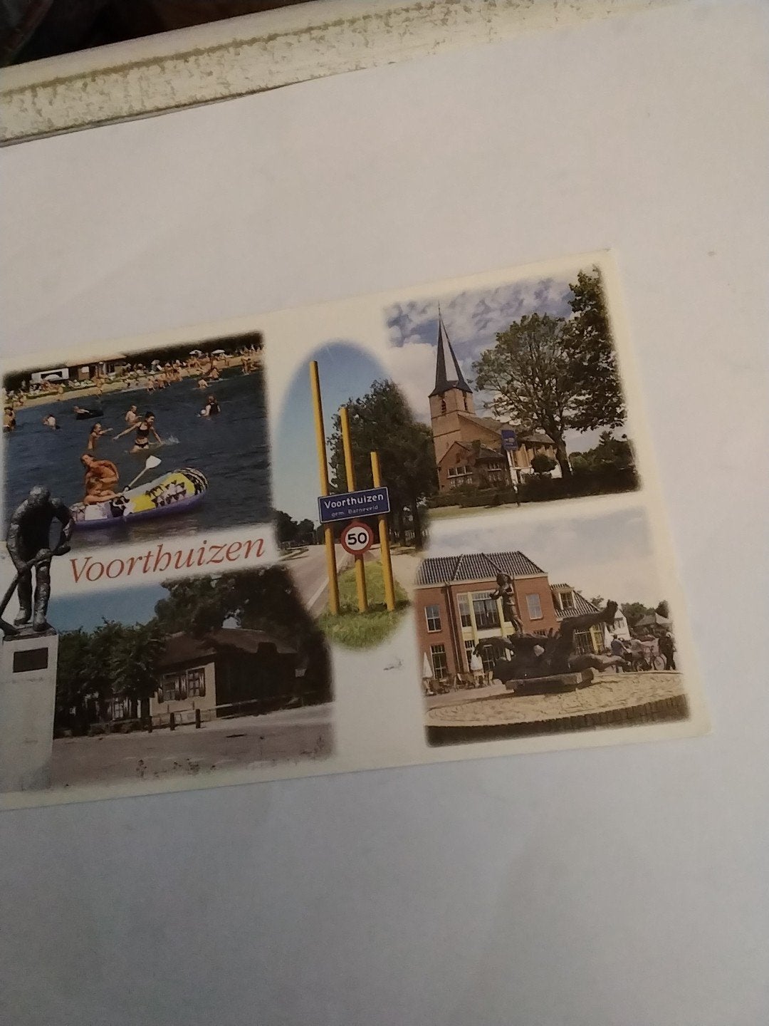 Ansichtkaart Voorthuizen - Gelopen (1980 tot heden), Ophalen of Verzenden, 1980 tot heden, Gelopen, Gelderland