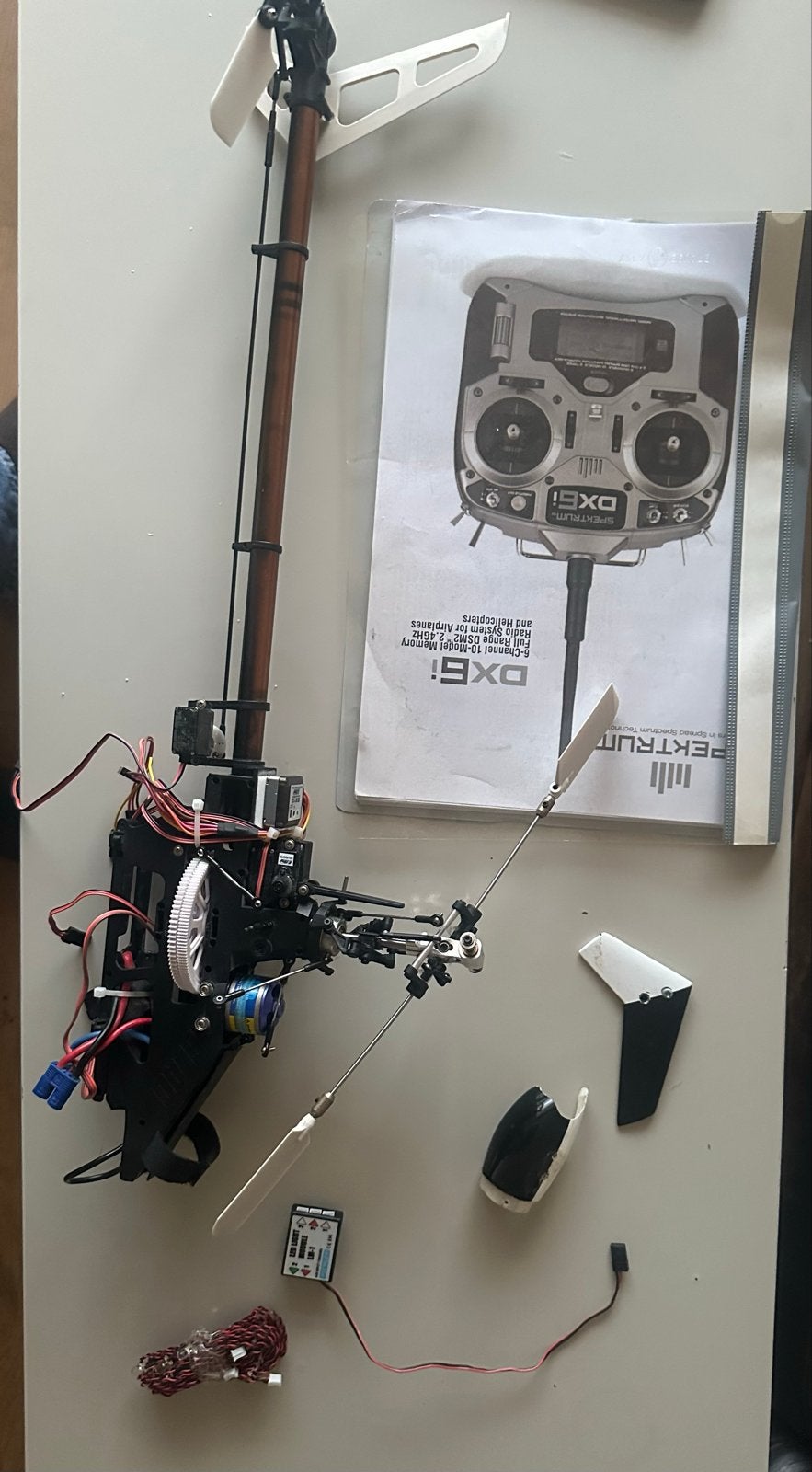 RC Helikopter onderdelen - Zelfbouw project size 470, Ophalen of Verzenden, Gebruikt, Elektro, Helikopter