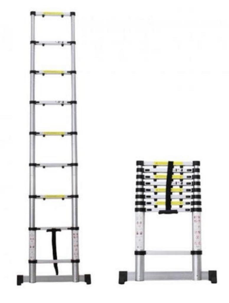 Telescoopladder 3,8 en 4,4 meter vanaf €79,95, Ophalen, Goedkoper, Nieuw, A