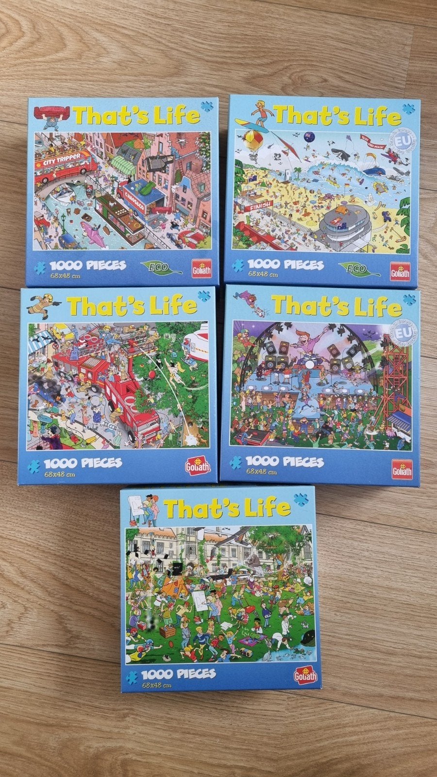 That's life puzzels 1000 stukjes, Ophalen of Verzenden, 500 t/m 1500 stukjes, Zo goed als nieuw