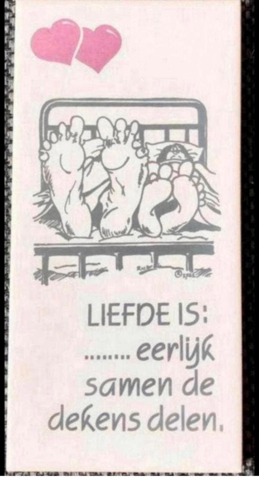 Siertegel spreuk Liefde is: eerlijk samen de dekens delen, Antiek en Kunst, Ophalen of Verzenden