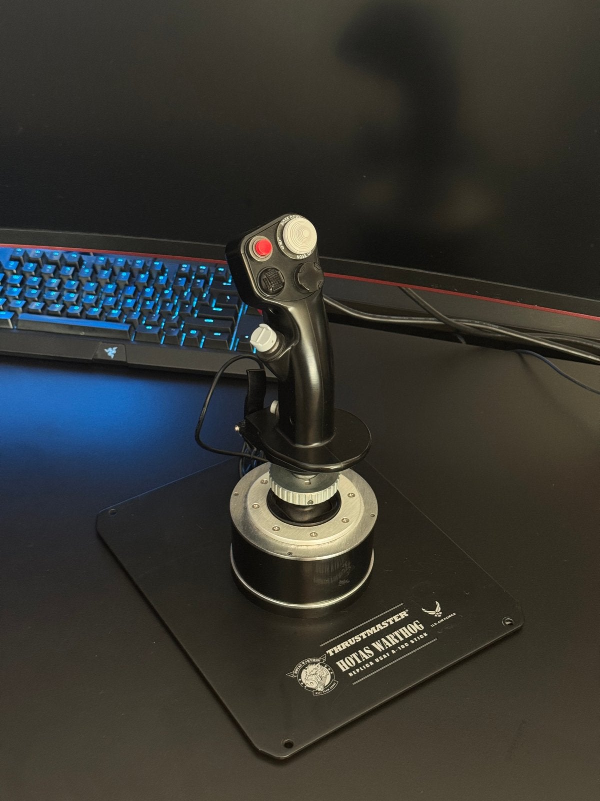 Thrustmaster HOTAS Warthog Flight Stick, Ophalen of Verzenden, Zo goed als nieuw
