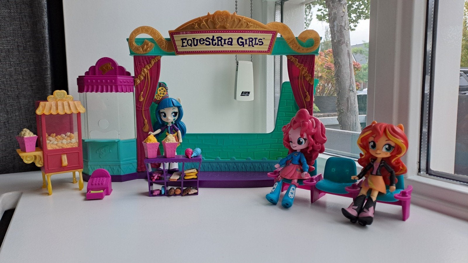 My Little Pony Equestria Girls Speelset met Poppen, Ophalen of Verzenden, Zo goed als nieuw, Overige typen