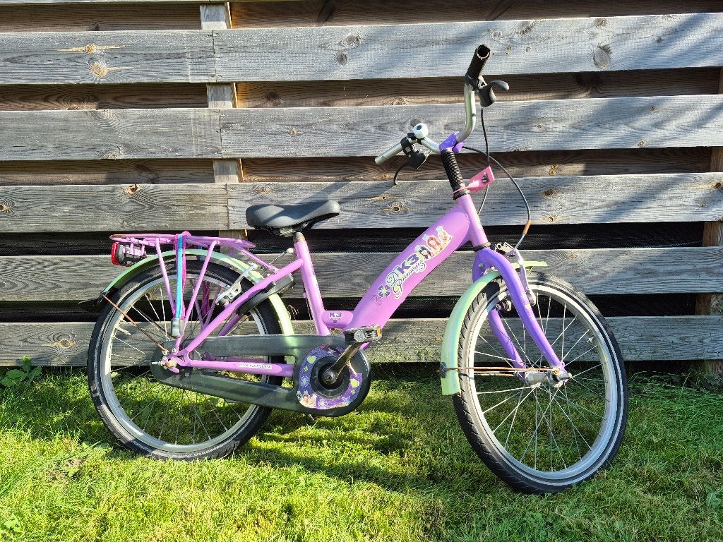 Meisjesfiets 20 inch K3, Ophalen, Terugtraprem, Gebruikt, Handrem