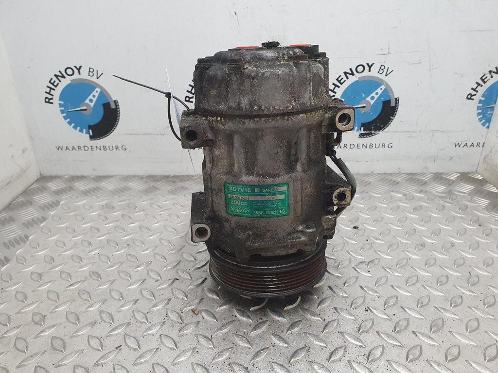 FORD FOCUS AIRCO COMPRESSOR / AIRCOPOMP 2005, Ophalen of Verzenden, Gebruikt, Stiba lid