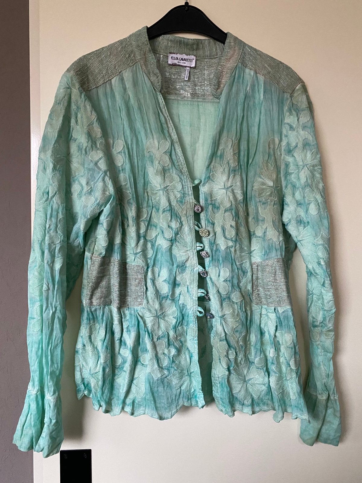 Elisa cavaletti blouse zeegroen maat xl, Ophalen of Verzenden
