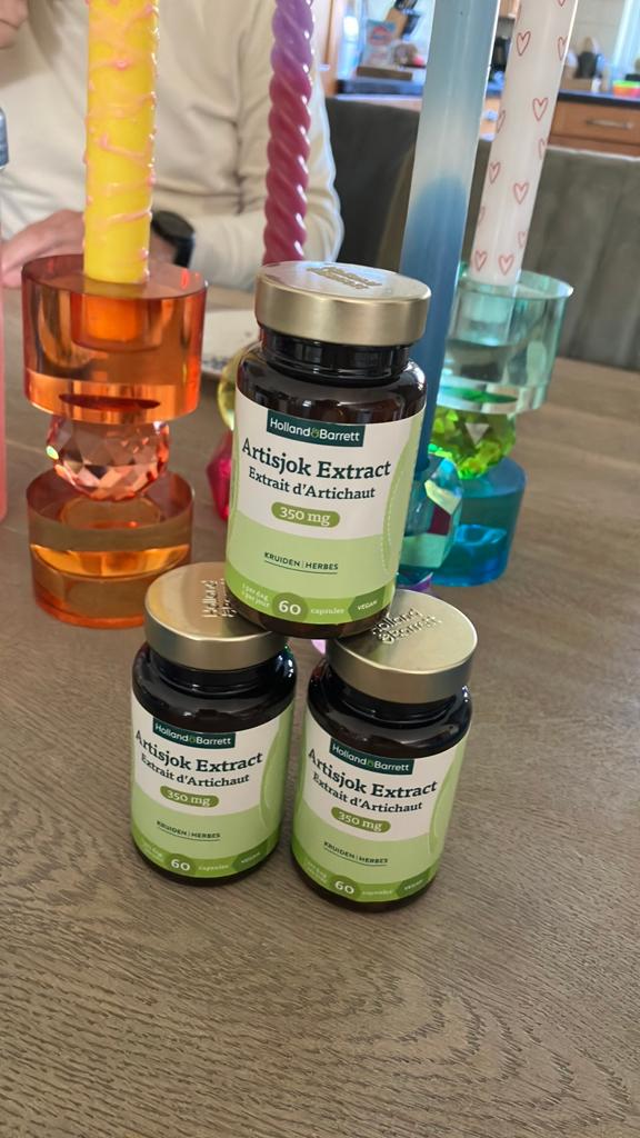 Holland & Barrett Artisjok Extract 350mg - 3x60 capsules, Sport en Fitness, Gezondheidsproducten en Wellness, Ophalen of Verzenden
