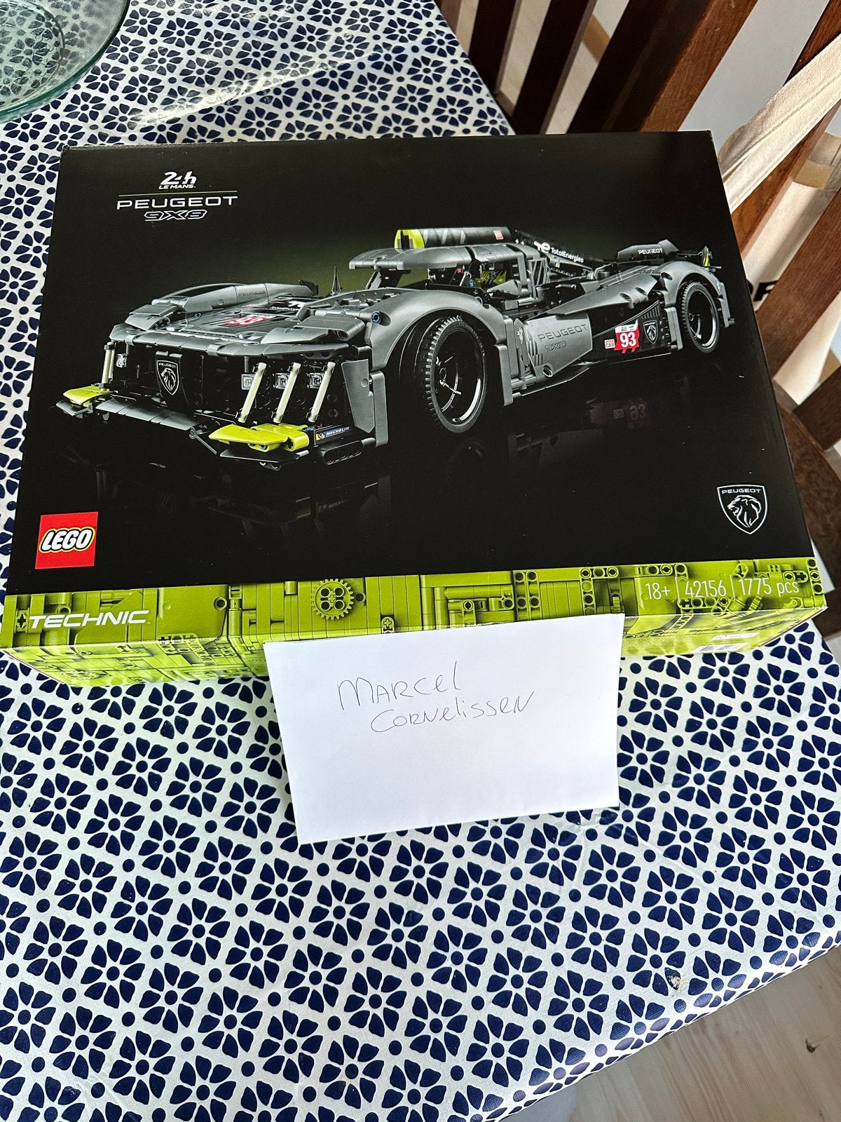 Nieuwe LEGO Technic Peugeot 9X8 24H Le Mans Hybrid Hypercar, Ophalen, Nieuw