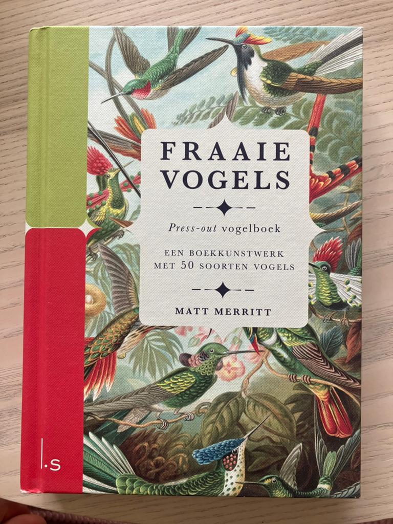 Matt Merritt - Fraaie Vogels boek kunst vogelboek press out, Matt Merritt, Ophalen of Verzenden, Zo goed als nieuw, Vogels