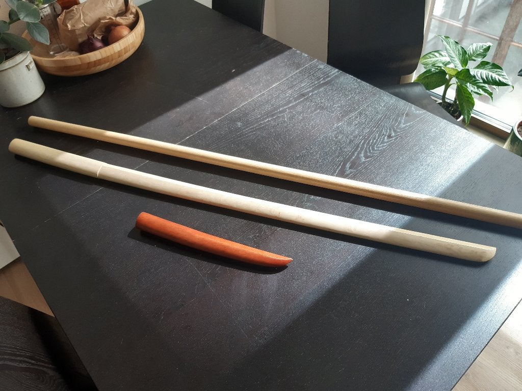 Aikido wapenset Ronin, Ophalen, Gebruikt, Maat XS of kleiner, Vechtsportmateriaal