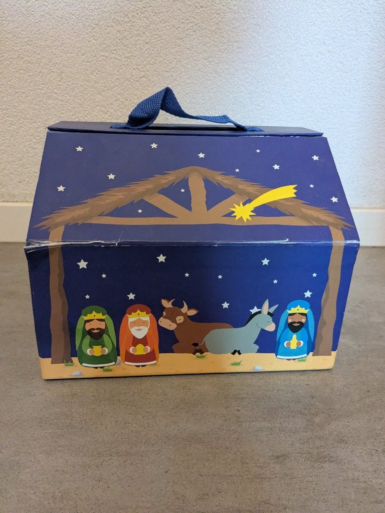 Kinder kerststal, Diversen, Ophalen of Verzenden, Gebruikt