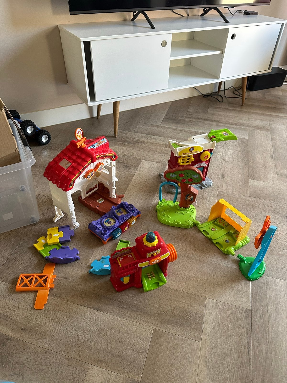 VTech Toet Toet Auto's en Zoef Zoef Dieren speelsets, Ophalen, Gebruikt