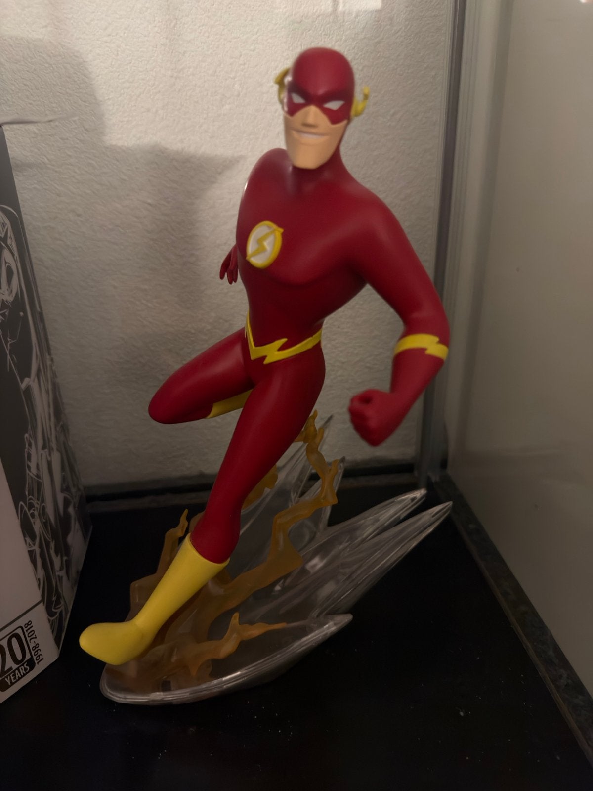 DC Gallery Justice League: The Animated Series Flash Statue, Ophalen of Verzenden, Zo goed als nieuw