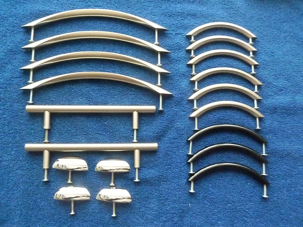 Handgrepen diverse maten, Minder dan 50 cm, Zwart, Ophalen of Verzenden, Minder dan 25 cm