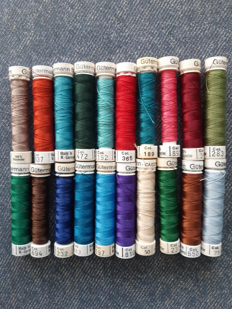 Gutermann, Ophalen of Verzenden, Zo goed als nieuw, Garen of Naald(en)