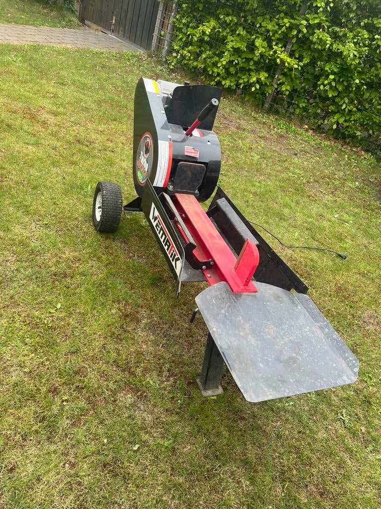 15 ton houtklover, Tuin en Terras, Kloofmachines, Ophalen, Zo goed als nieuw, Liggend