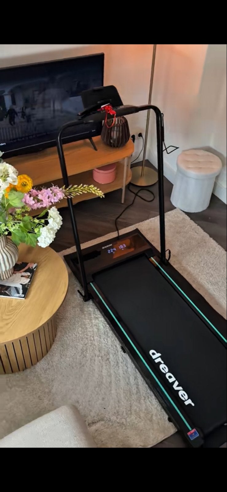 Dreavor Motion Pro Loopband - Compact en Stil, Ophalen, Zo goed als nieuw, Metaal, Loopband