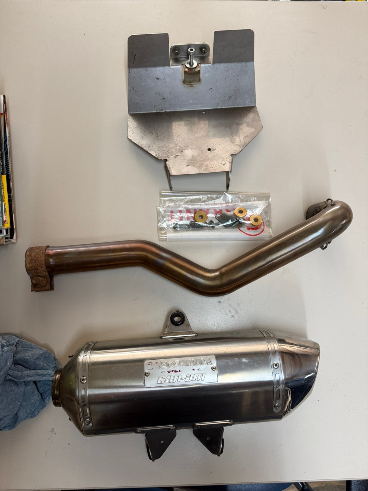 Yoshimura uitlaat voor Can-Am Renegade, Motoren, Ophalen, Gebruikt