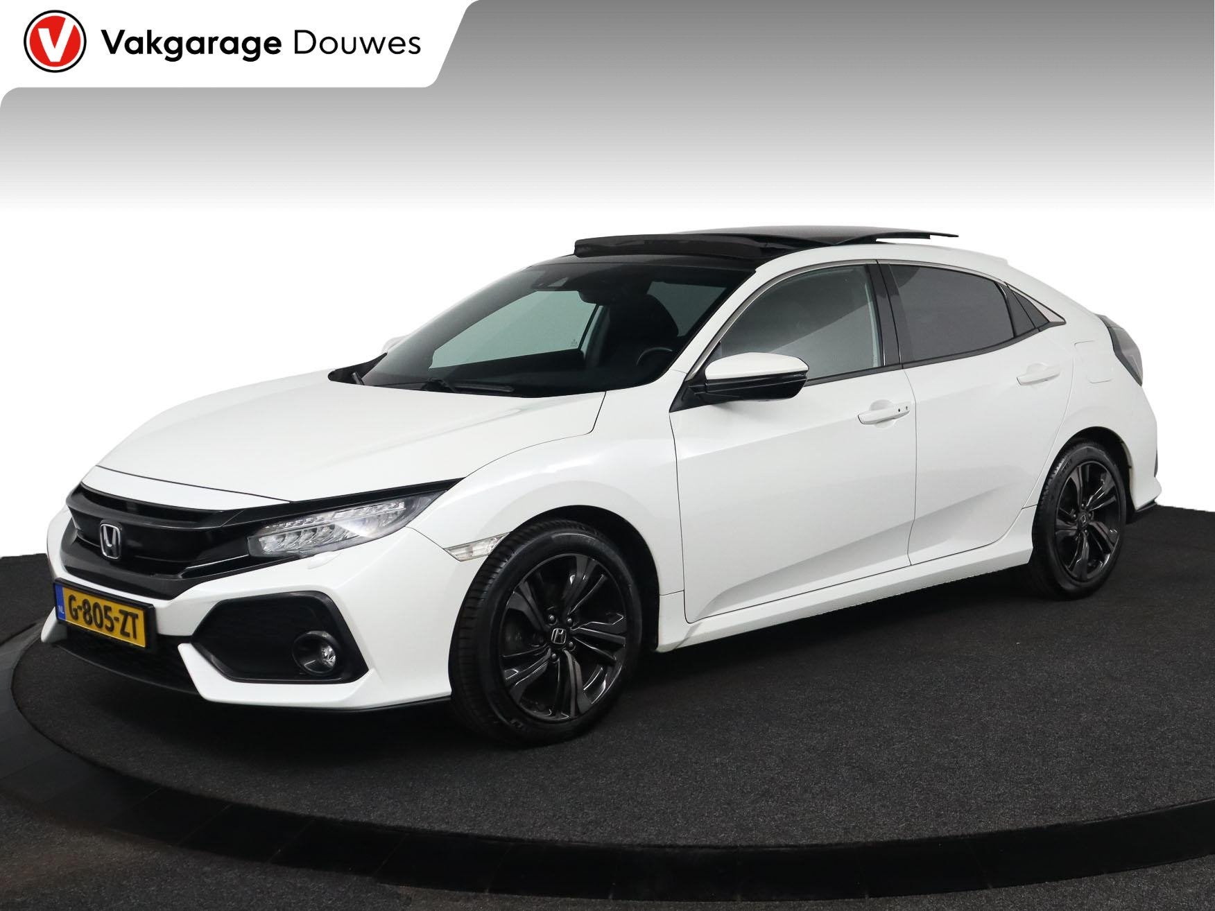 Honda Civic 1.0 i-VTEC Executive | NAP | Pano | Cruise | Nav, Auto's, Stof, Gebruikt, Euro 6, 1246 kg