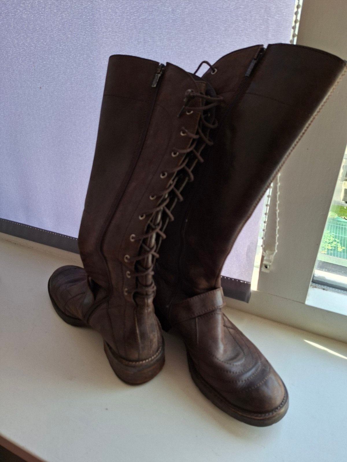 laarzen bruin, Kleding | Dames, Hoge laarzen, Bruin, Ophalen of Verzenden, Zo goed als nieuw