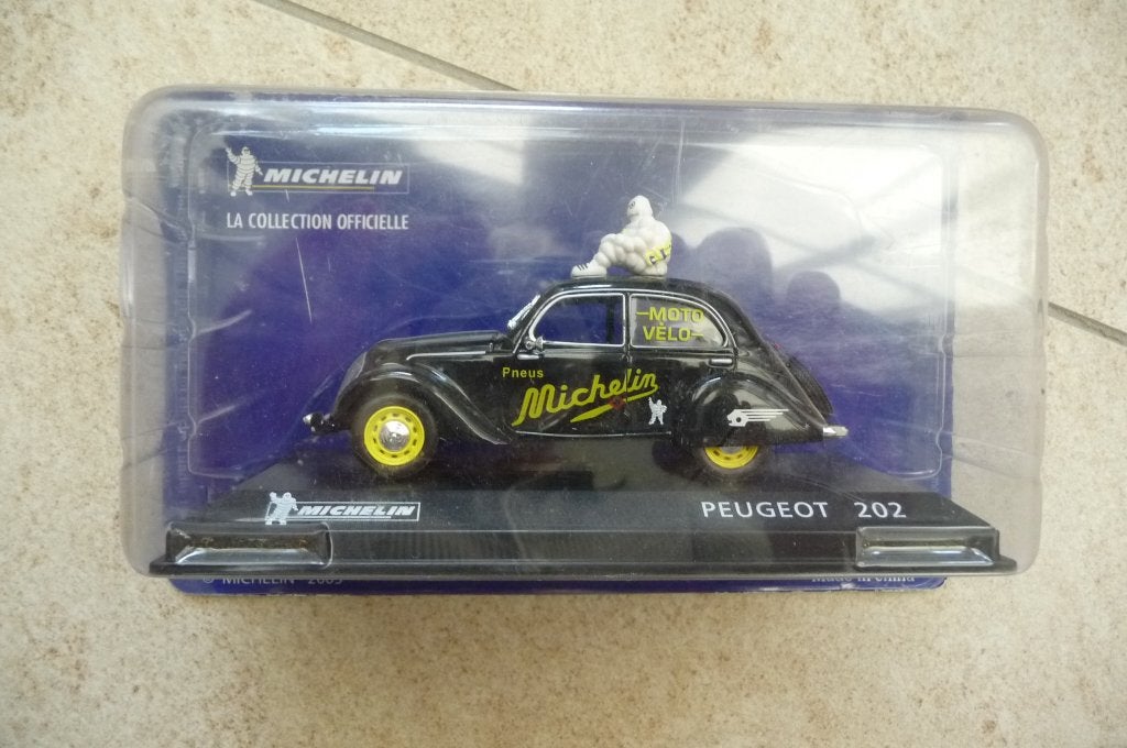 Peugeot 202 met Michelin mannetje op dak, Ophalen of Verzenden, Nieuw, Auto, Overige merken