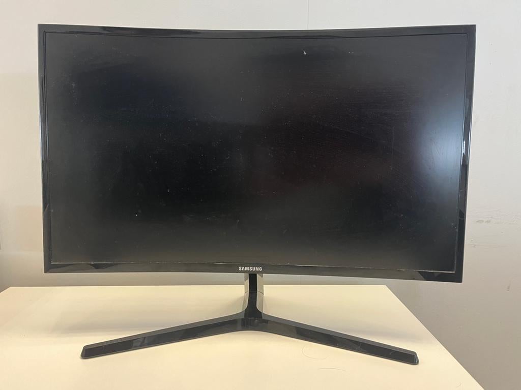 Samsung monitor HD 27 Inch + HDMI Kabel, Ophalen, 3 tot 5 ms, Curved, VA