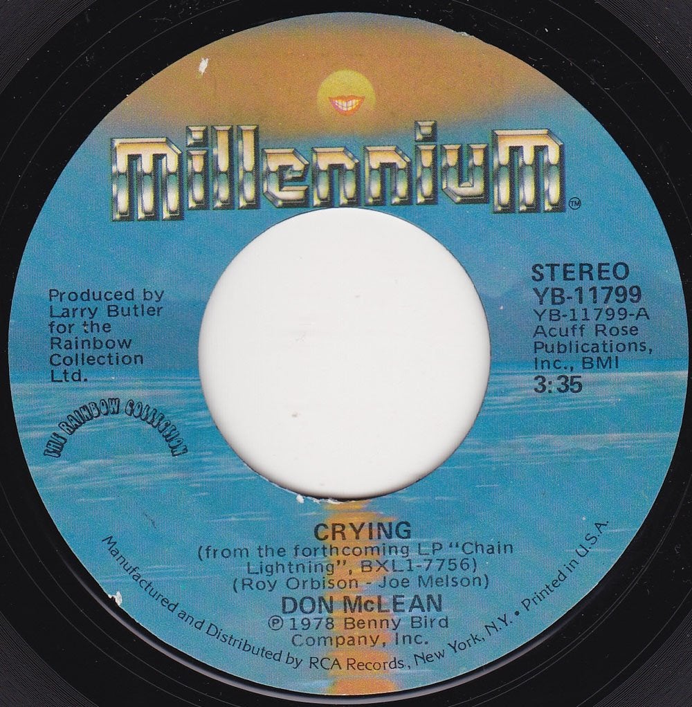 Don McLain - Crying 7", Ophalen of Verzenden, Zo goed als nieuw, 7 inch, Country en Western