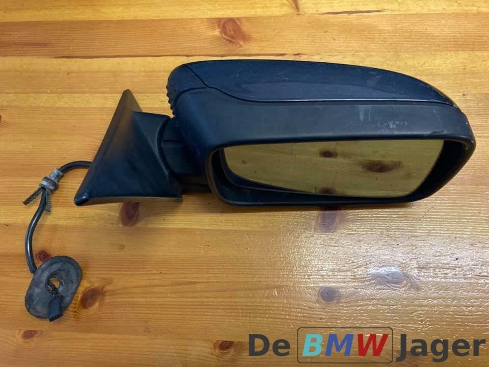 Buitenspiegel rechts antraciet BMW 5-serie E34 51168137370, Auto-onderdelen, Spiegels, Gebruikt, Ophalen of Verzenden, BMW, BMW