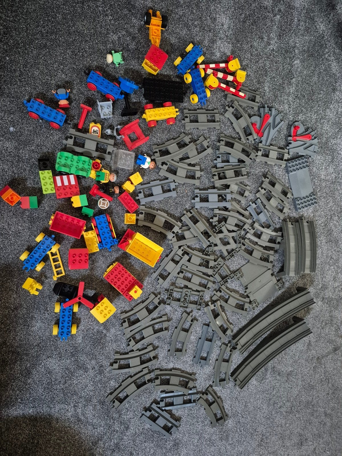 duplo rails /trein, Ophalen of Verzenden