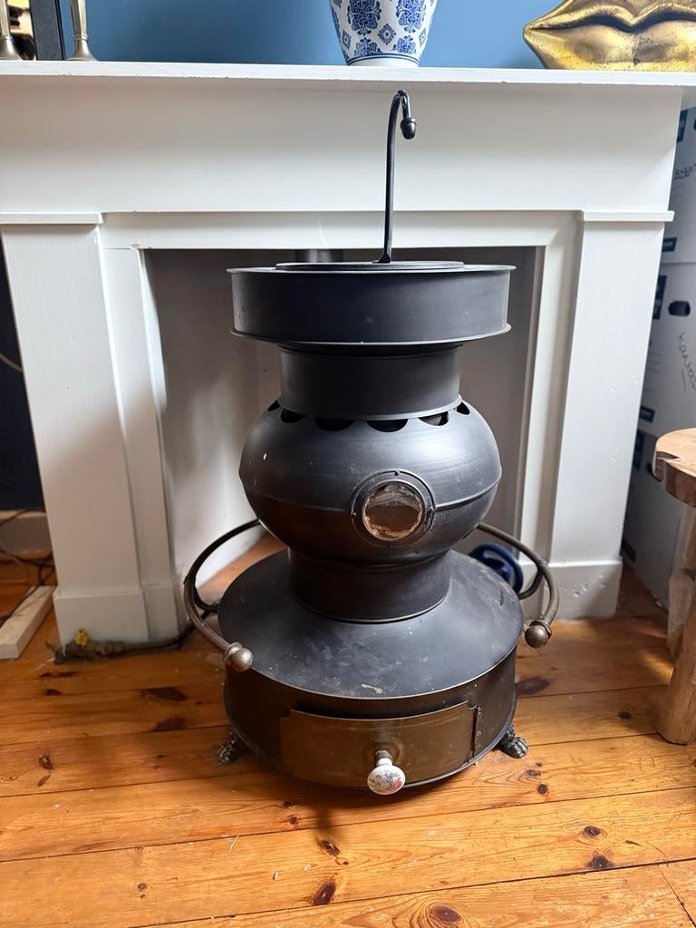Vintage gaskachel - Decoratieve Warmtebron - nog in gebruik, Ophalen, Gebruikt, Gas, Vrijstaand