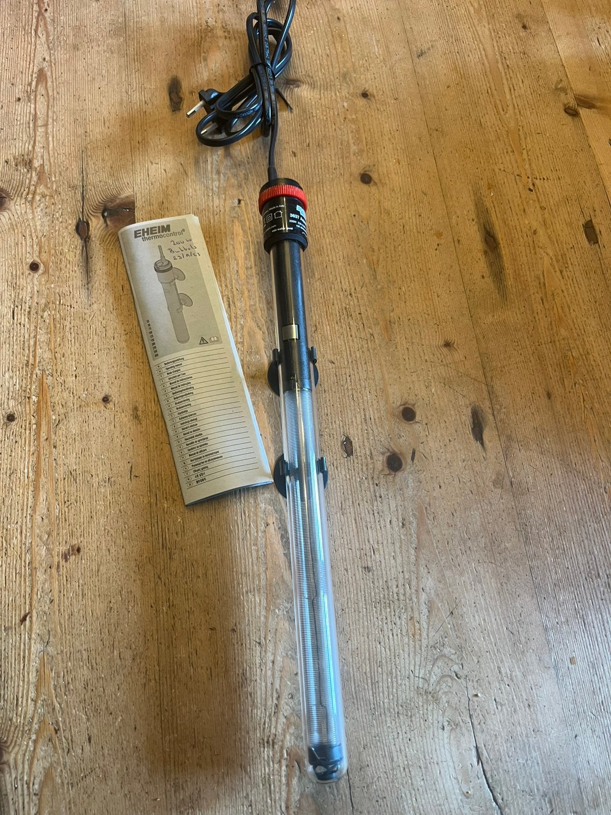 Eheim thermocontrol e200 - 200 watt, Verlichting of Verwarming, Ophalen of Verzenden, Zo goed als nieuw, Verwarming