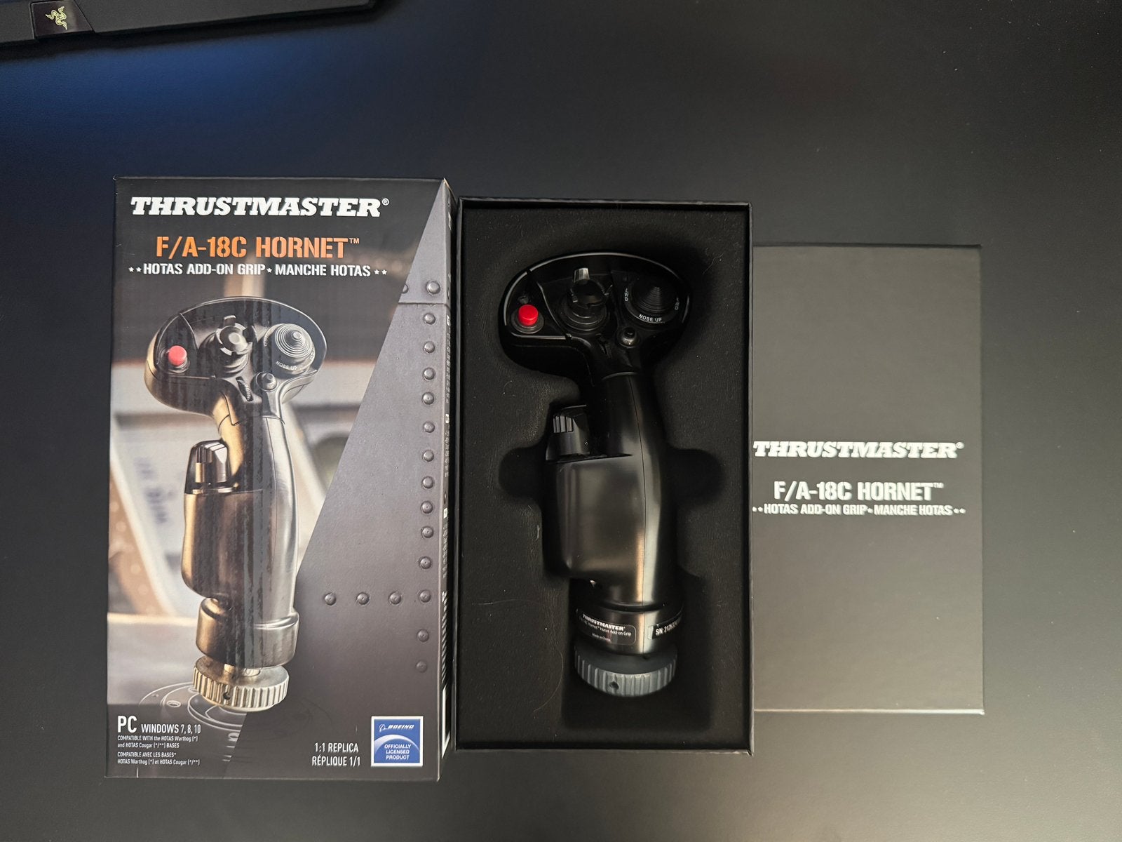 Thrustmaster Warthog HOTAS F/A-18 Add-On Grip, Computers en Software, Joysticks, Ophalen of Verzenden, Zo goed als nieuw