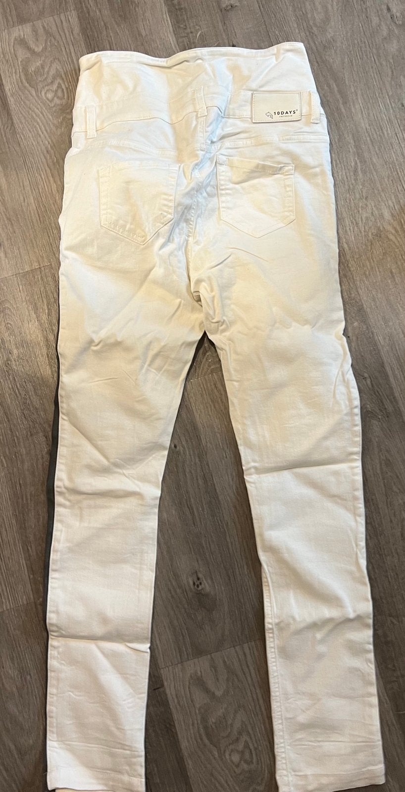 Witte baggy jeans 10days, Ophalen of Verzenden, Zo goed als nieuw, Maat 36 (S), Wit