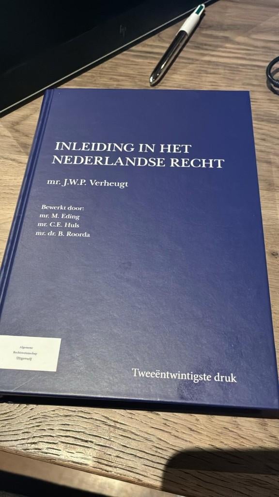 Inleiding in het Nederlandse recht, Boeken, Nieuw, Ophalen of Verzenden, Alpha, Algemene rechtwetenschap