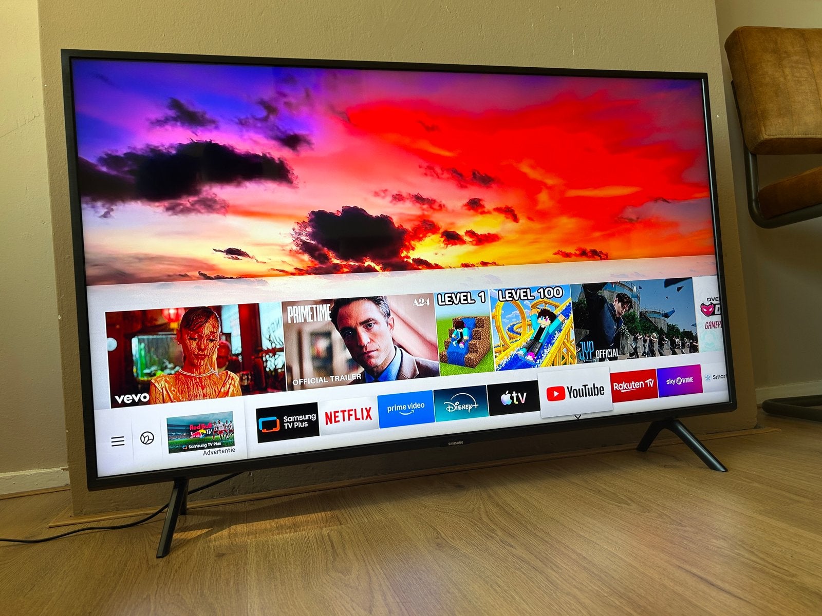 Samsung QLED Smart TV 43 inch, Audio, Tv en Foto, Televisies, Ophalen, 50 Hz, Zo goed als nieuw, Samsung