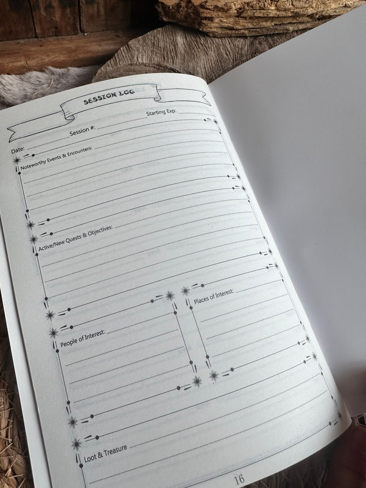 DND journal / D&D Character journal / nieuw, Hobby en Vrije tijd, Ophalen of Verzenden, Nieuw, Overige soorten