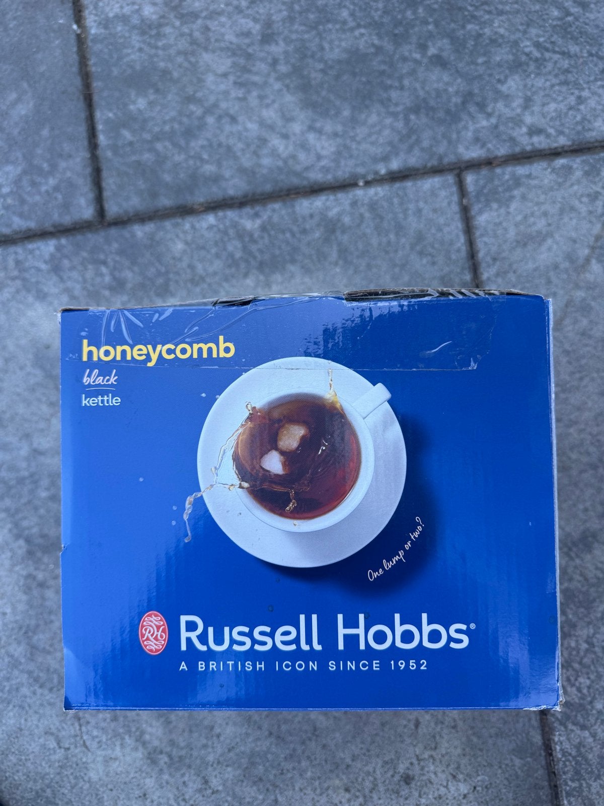 Russell Hobbs Honeycomb Zwarte Waterkoker, Witgoed en Apparatuur, Waterkokers, 1 tot 2 liter, Ophalen of Verzenden, Nieuw