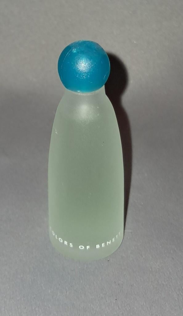 Parfum miniatuur Benetton Tribu aqua, Ophalen of Verzenden, Zo goed als nieuw, Miniatuur