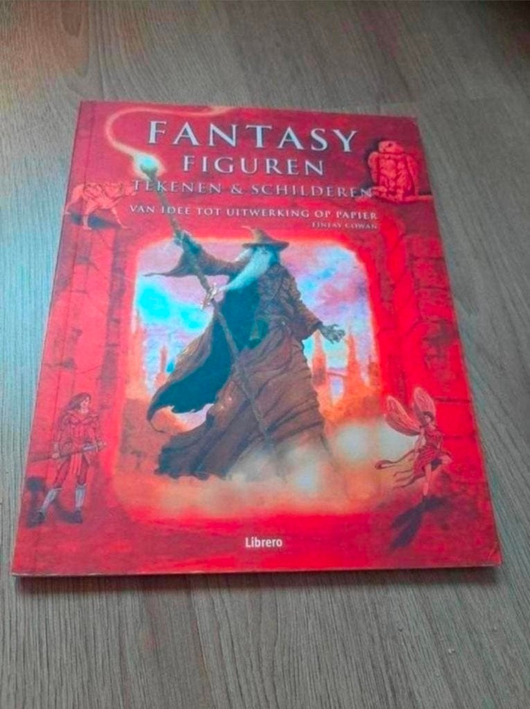 Fantasy Figuren Tekenen & Schilderen boek., Ophalen of Verzenden, Zo goed als nieuw, Tekenen en Schilderen