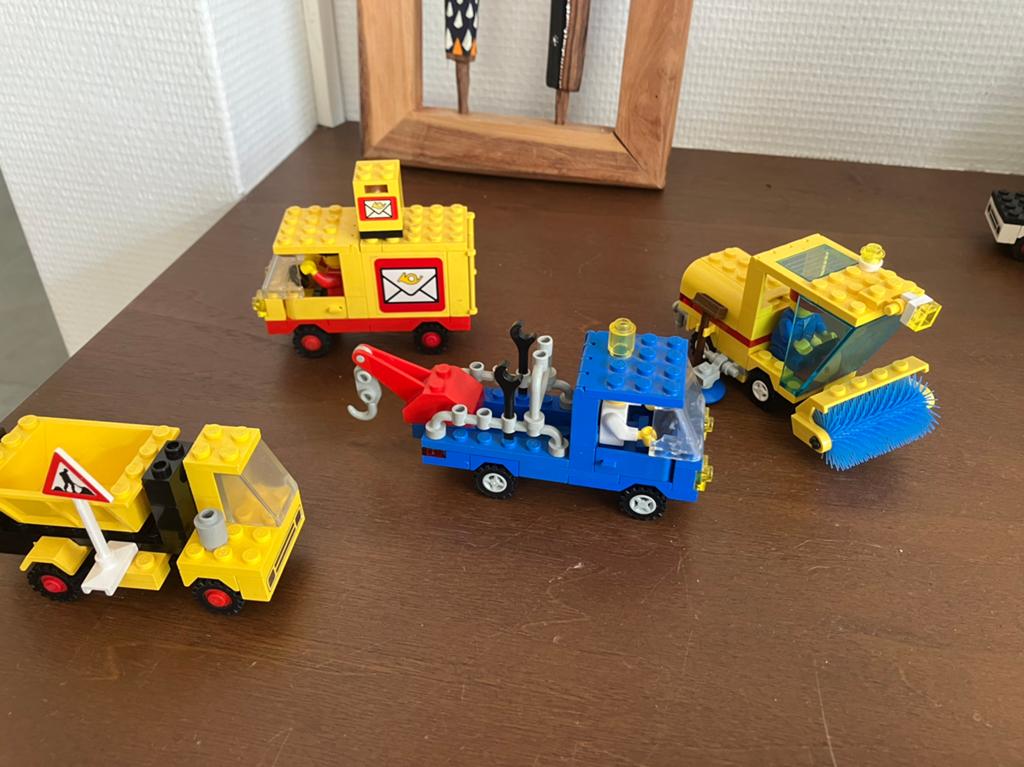 Lego oa postauto 6651, takel 6656, 622, 6649, 6647, 6658, Ophalen of Verzenden, Zo goed als nieuw