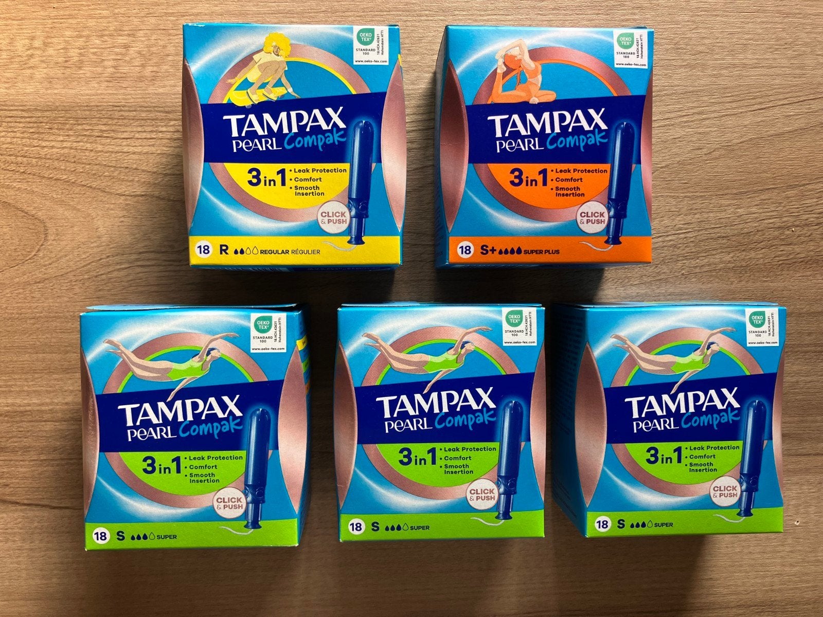 Nieuw! Tampax Pearl Compak Tampons - 5 verpakkingen, Verzenden, Nieuw, Overige typen