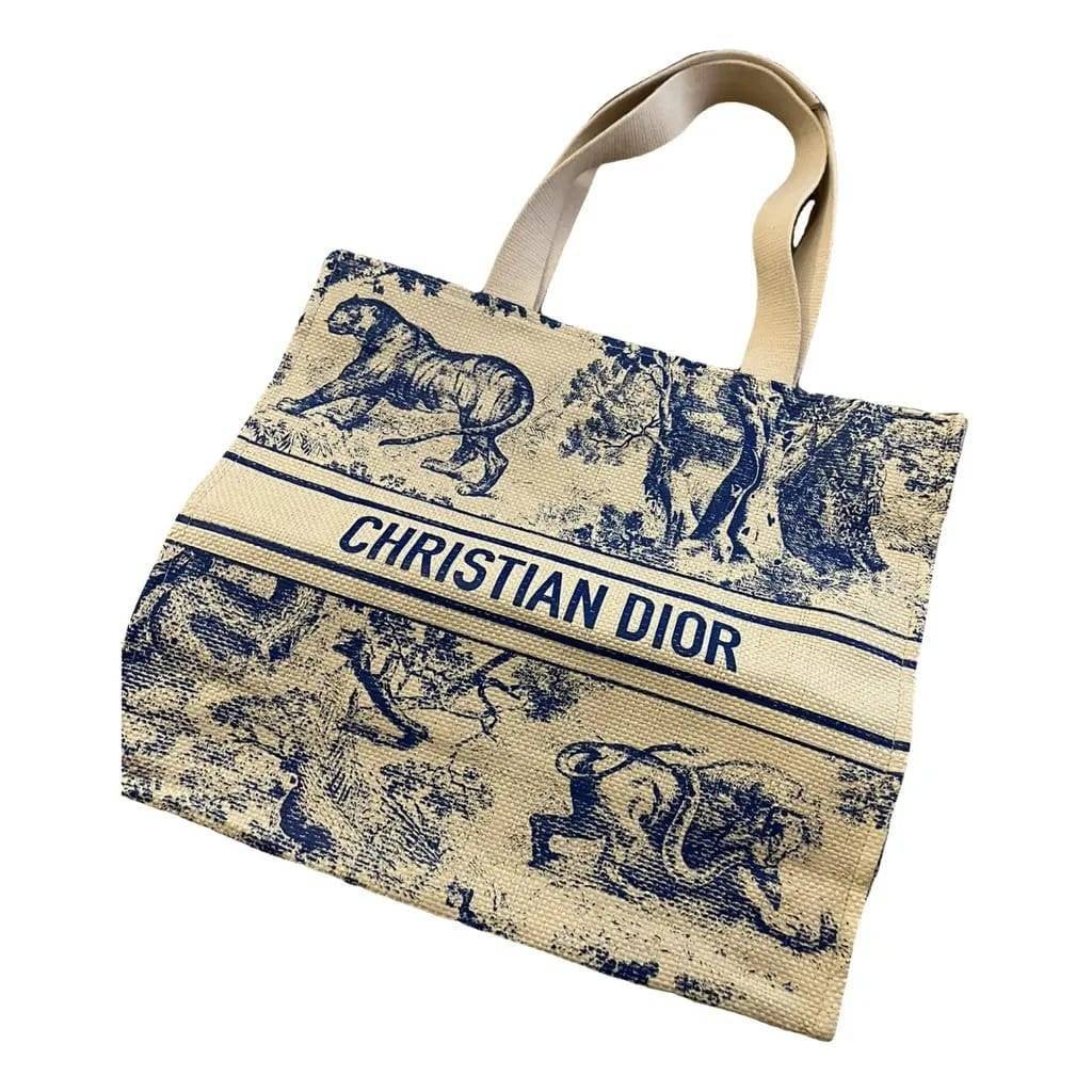 Christian Dior linnen tas twv € 500 nieuw, Pauw, Verzenden, Nieuw, Maat 38/40 (M)