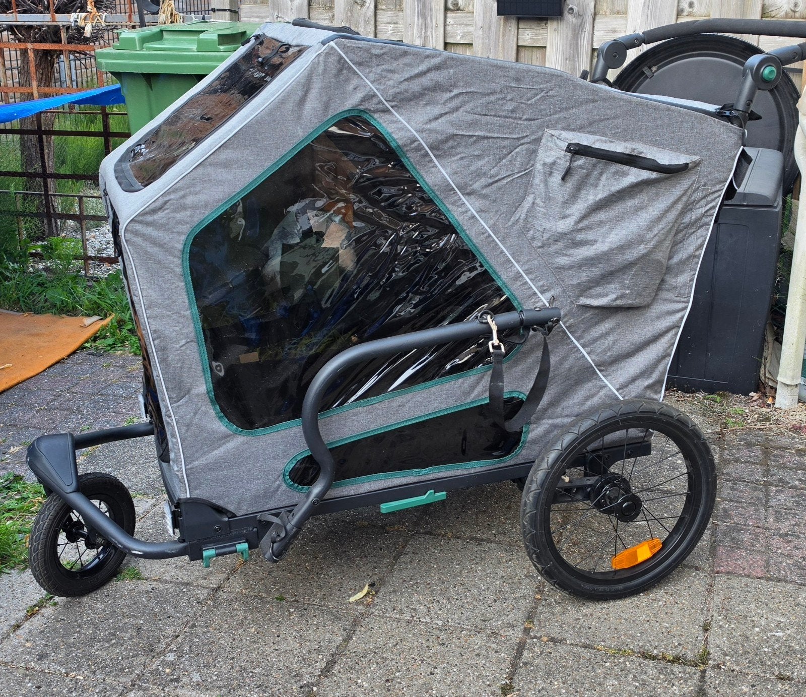Trixie Fietskar/Hondenfietskar tot max 45kg. Large! XXL, Ophalen, Trixie, Vering, Zo goed als nieuw
