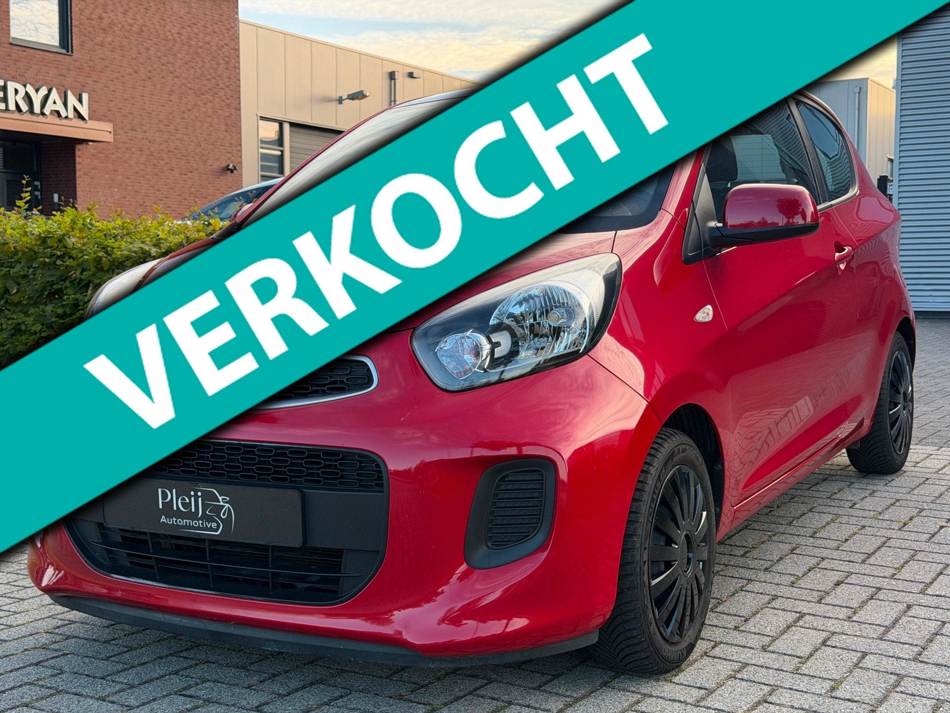 Kia PICANTO 1.0 CVVT DynamicLine|LPG|Airco, Auto's, Stof, Gebruikt, 990 kg, Bedrijf