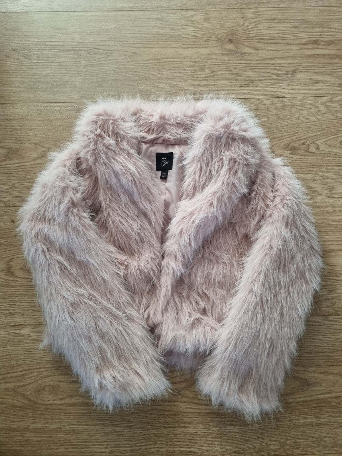 faux fur coat- faux fur jas meisjes, Kinderen en Baby's, Kinderkleding | Maat 152, Ophalen of Verzenden, Nieuw, Meisje, Jas
