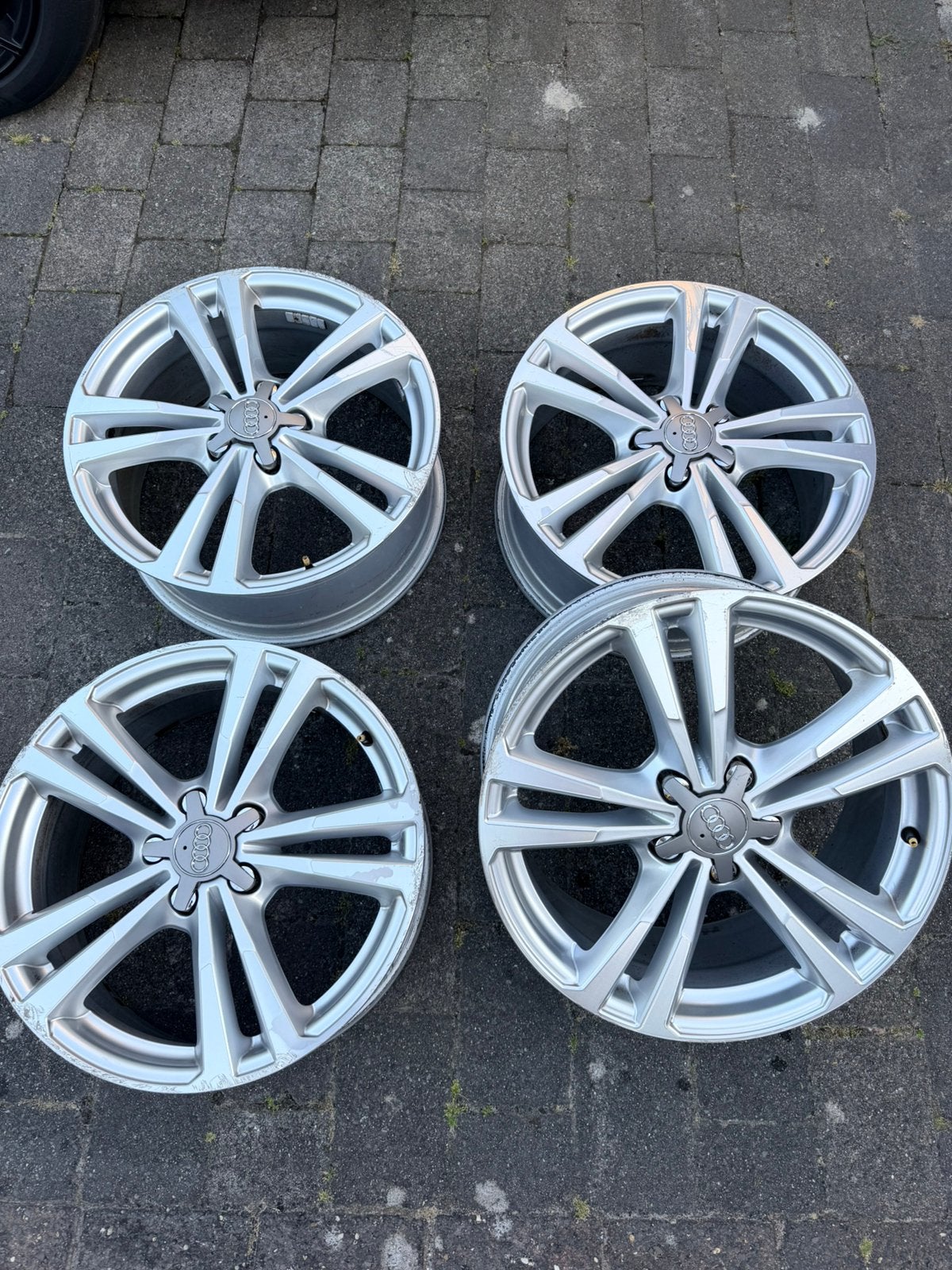 Originele Audi A3 8v 18 inch velgen 5x112, Auto-onderdelen, Banden en Velgen, Ophalen, 18 inch, Gebruikt, Velg(en)