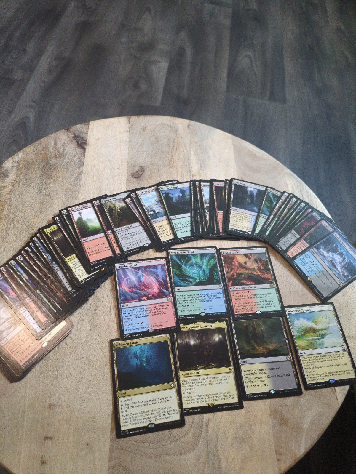 MTG 70 Rare Land Kaarten | Engels | Goede Staat, Ophalen of Verzenden, Zo goed als nieuw, Meerdere kaarten