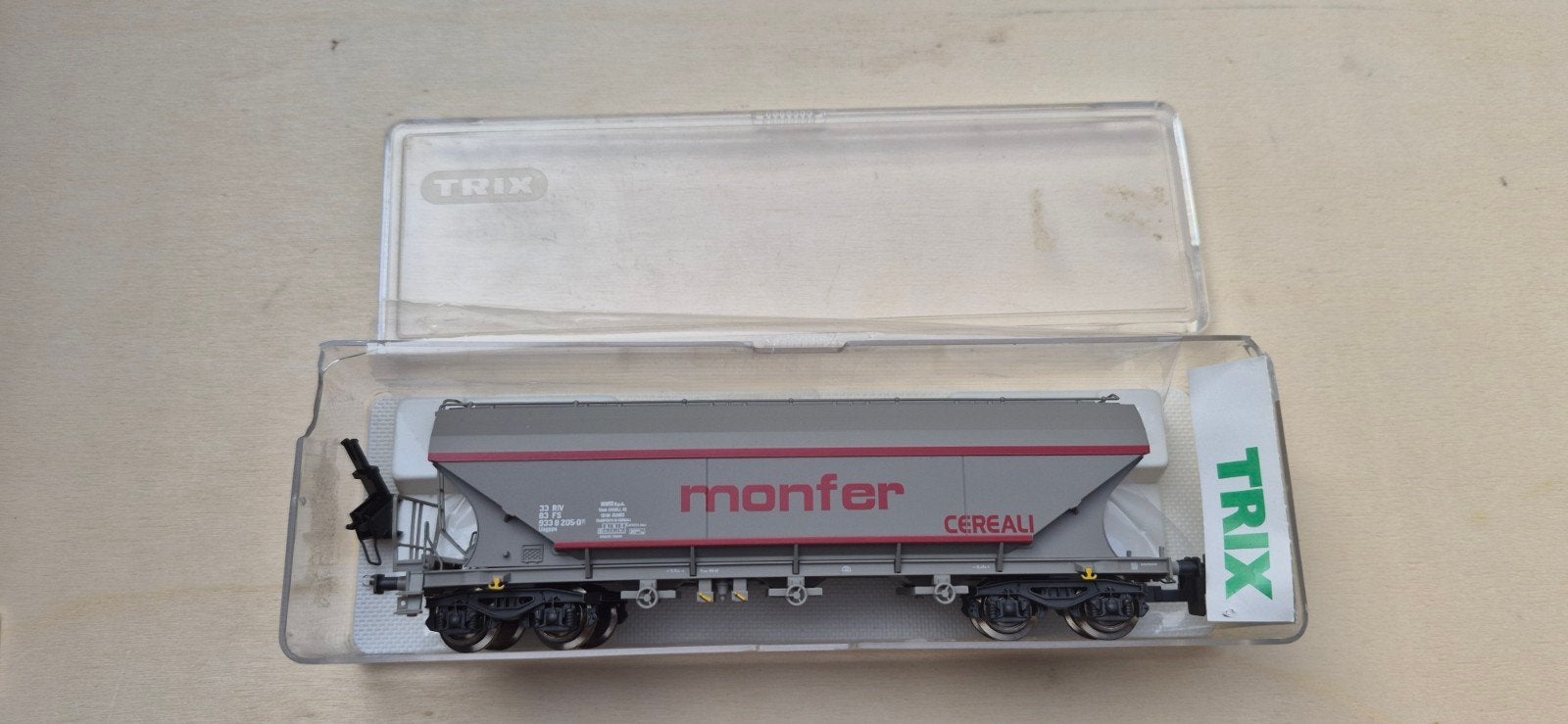 Trix Express wagon 24500 Monfer, Gebruikt, Gelijkstroom, Trix, Wagon