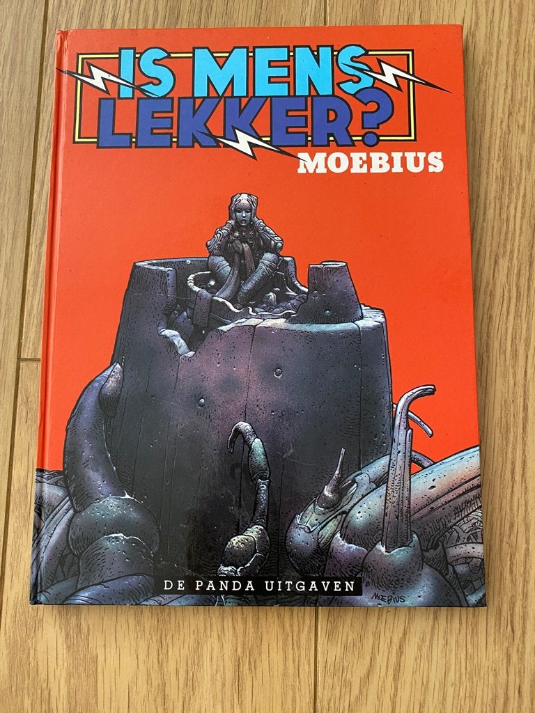 Moebius - Is mens lekker? (HC), Boeken, Eén stripboek, Ophalen of Verzenden, Zo goed als nieuw