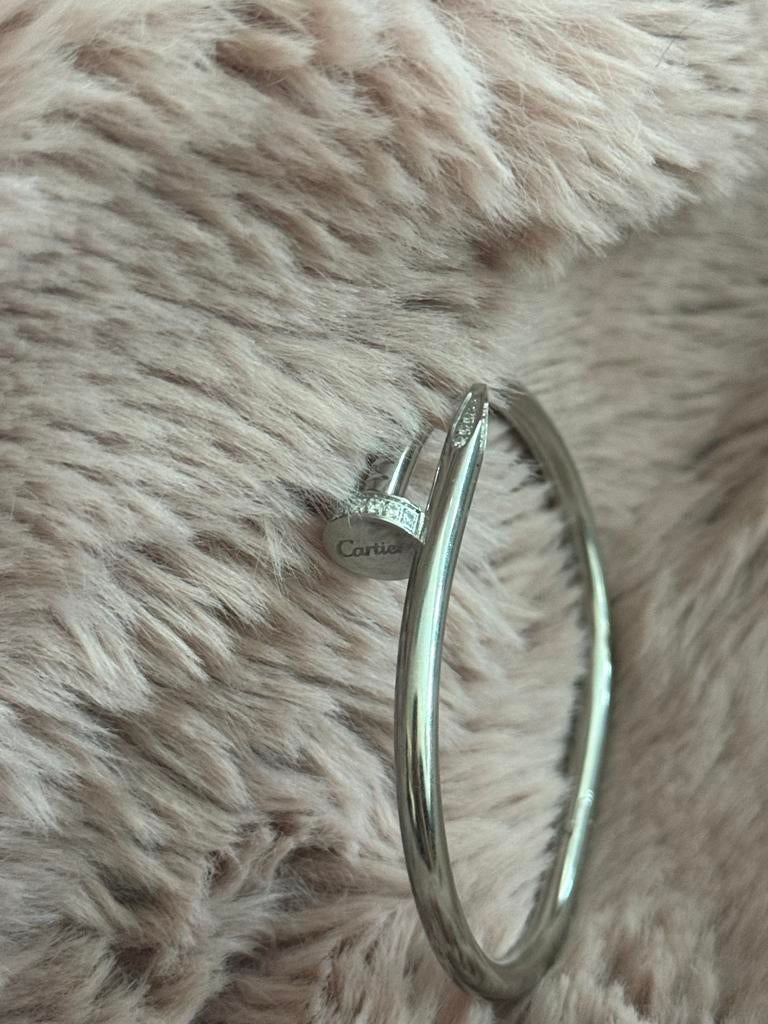 Cartier Juste un Clou Armband met Diamanten, Ophalen of Verzenden, Nieuw